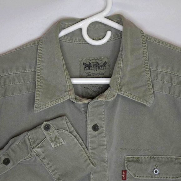 Levi Two Horse Brand Western L/S Shirt Size XL - Picture 1 of 3